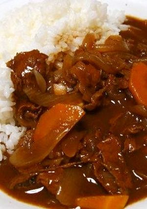 懐かしいケチャップ味ハヤシライス♪-レシピのメイン写真