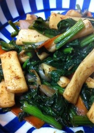 イカと野菜のバルサミコバター炒め-レシピのメイン写真