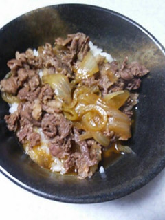 ☆ずぼらな私の牛丼☆-レシピのメイン写真