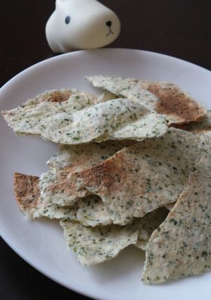 レンジでパリパリ*チップス風*-レシピのメイン写真