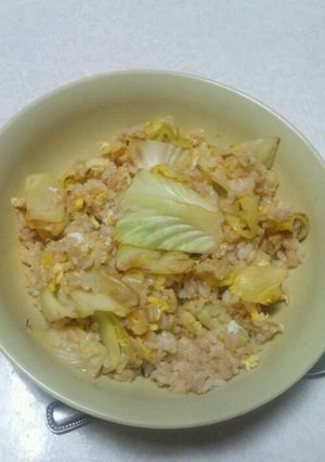 キャベツチャーハン-レシピのメイン写真