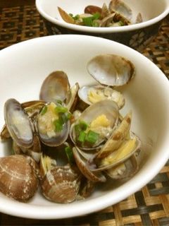 アサリの酒蒸し-レシピのメイン写真