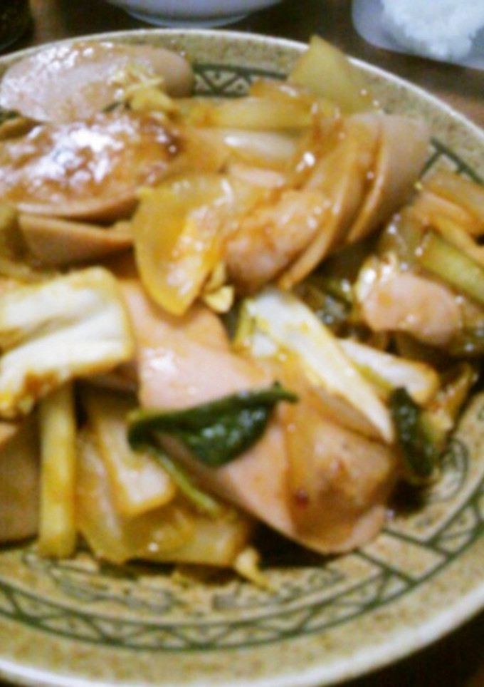 野菜とソーセージのオーロラ炒め-レシピのメイン写真