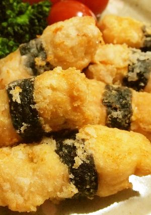 鶏ささみの大葉くるくる巻き揚げ-レシピのメイン写真
