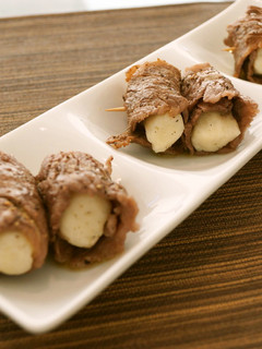 簡単!チーズポテトの牛肉巻き-レシピのメイン写真