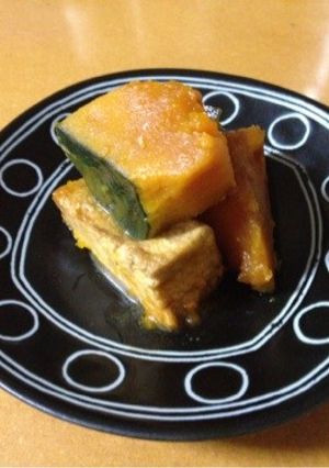 カボチャ☆厚揚げ煮(無水鍋QC使用)-レシピのメイン写真
