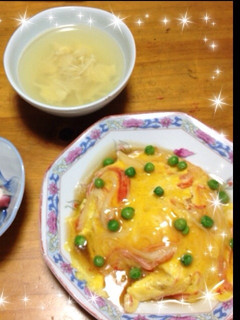 時短メニュー!天津飯-レシピのメイン写真