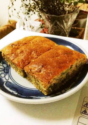 サラダほうれん草とバナナのケーキ-レシピのメイン写真