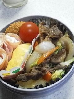 焼肉弁当-レシピのメイン写真