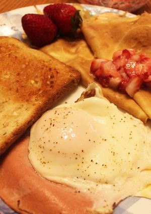 ボクの☆もっちりクレープ☆朝ごはん-レシピのメイン写真