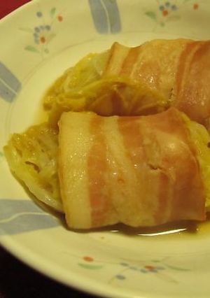 白菜のベーコン巻き煮-レシピのメイン写真