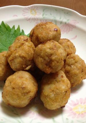 レンコンとゴボウの根菜団子-レシピのメイン写真