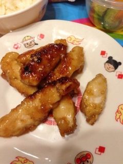 ささみのあげ焼き甘辛煮-レシピのメイン写真