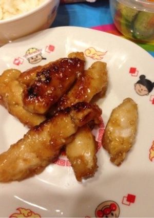 ささみのあげ焼き甘辛煮-レシピのメイン写真