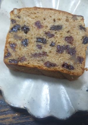 卵・乳なし　ドライフルーツケーキ-レシピのメイン写真