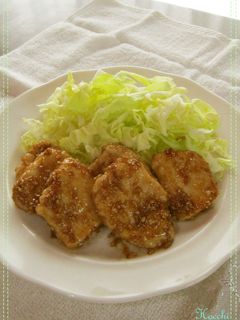 ✿鶏ムネ肉✿のゴマダレ焼き♬-レシピのメイン写真