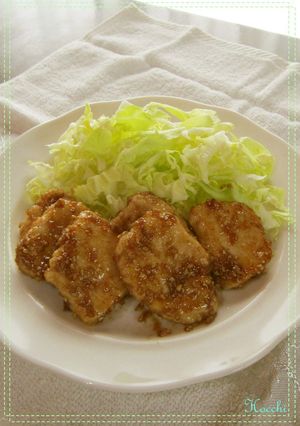✿鶏ムネ肉✿のゴマダレ焼き♬-レシピのメイン写真