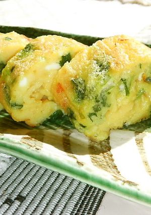 お弁当に❤昆布茶&ネギ入り卵焼き♬-レシピのメイン写真