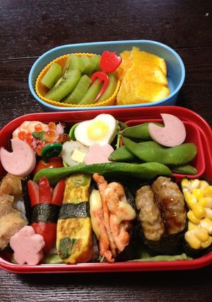 お好みお寿司弁当-レシピのメイン写真