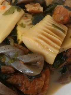 簡単 筍さつま揚げわかめの甘甘煮物-レシピのメイン写真