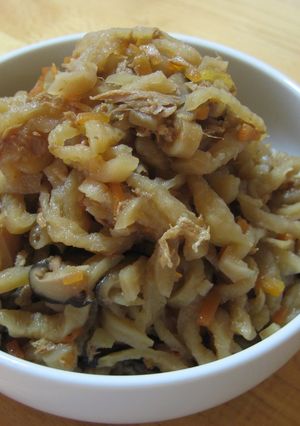 ツナ缶で切り干し大根の炒め煮-レシピのメイン写真
