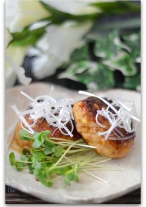 つくねの照り焼き-レシピのメイン写真