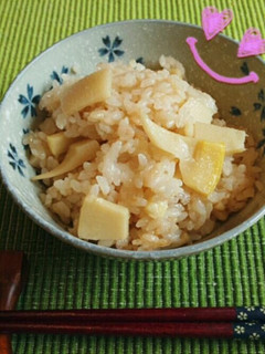 もっちもち☆筍おこわ♪-レシピのメイン写真