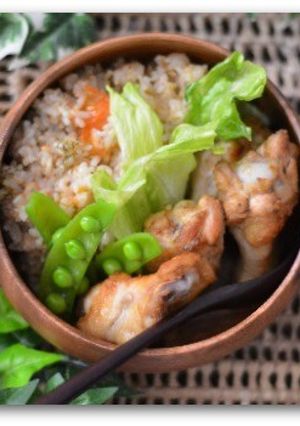 丸ごとトマトのハーブご飯-レシピのメイン写真