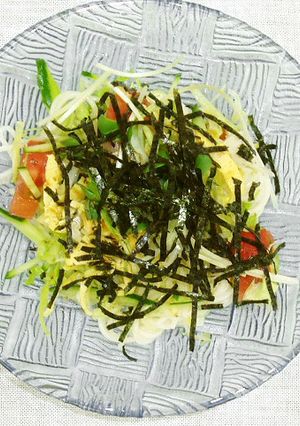 そうめんサラダ風-レシピのメイン写真