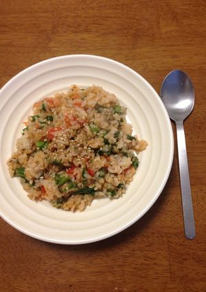 わさびなチャーハン-レシピのメイン写真