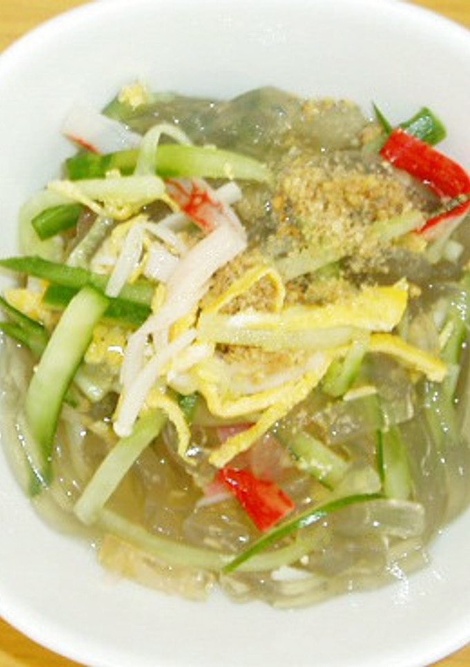 ところてんの酢の物-レシピのメイン写真