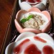 寒天でチーズケーキ