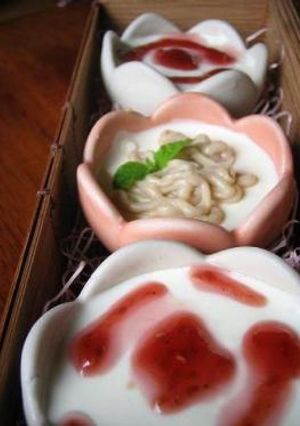 寒天でチーズケーキ-レシピのメイン写真