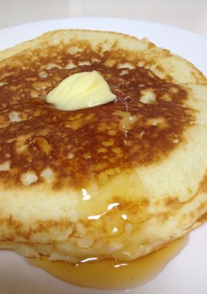 ふわしゅわ♪スフレなパンケーキ 卵白消費-レシピのメイン写真