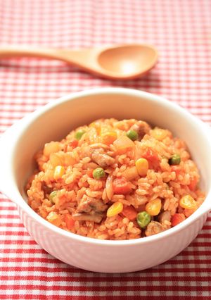 レンチン！チキンライス-レシピのメイン写真
