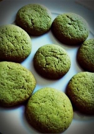 白ココアで！サクサク抹茶クッキー-レシピのメイン写真
