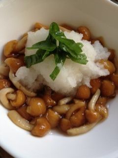 なめこおろしあえ-レシピのメイン写真