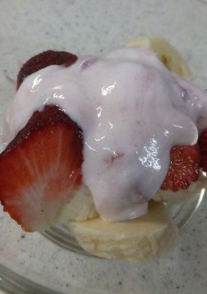 フルーツヨーグルト-レシピのメイン写真