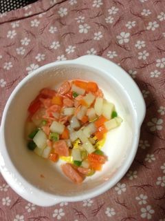 離乳食中期野菜たっぷり鮭の出し煮-レシピのメイン写真