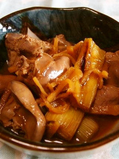 鶏レバーの生姜煮-レシピのメイン写真