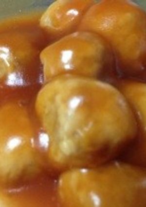 レンジで簡単✨肉団子の甘酢あん-レシピのメイン写真