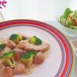 糖質オフの豚肉のマスタードクリーム煮