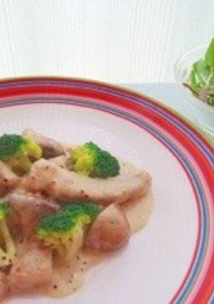糖質オフの豚肉のマスタードクリーム煮-レシピのメイン写真