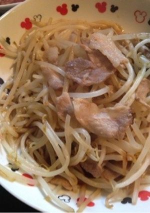 簡単！！さっぱりもやし豚-レシピのメイン写真