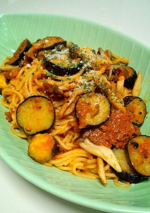野菜ジュースでまろやかミートソース-レシピのメイン写真