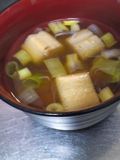 ☆豆腐☆納豆☆お麩☆のフワフワお味噌汁-レシピのメイン写真