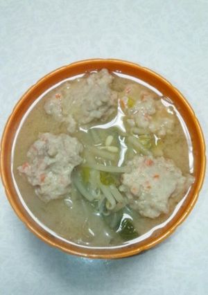 ずぼらつみれ汁-レシピのメイン写真