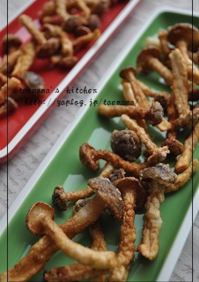 簡単すぎ!!しめじのから揚げ-レシピのメイン写真