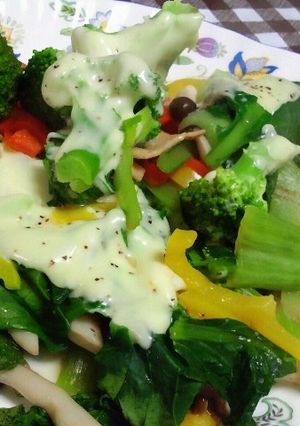 簡単☆カラフル野菜のイタリアン♪-レシピのメイン写真