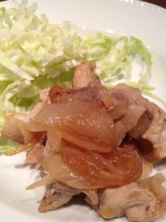 玉ねぎで重増しヘルシー生姜焼き-レシピのメイン写真